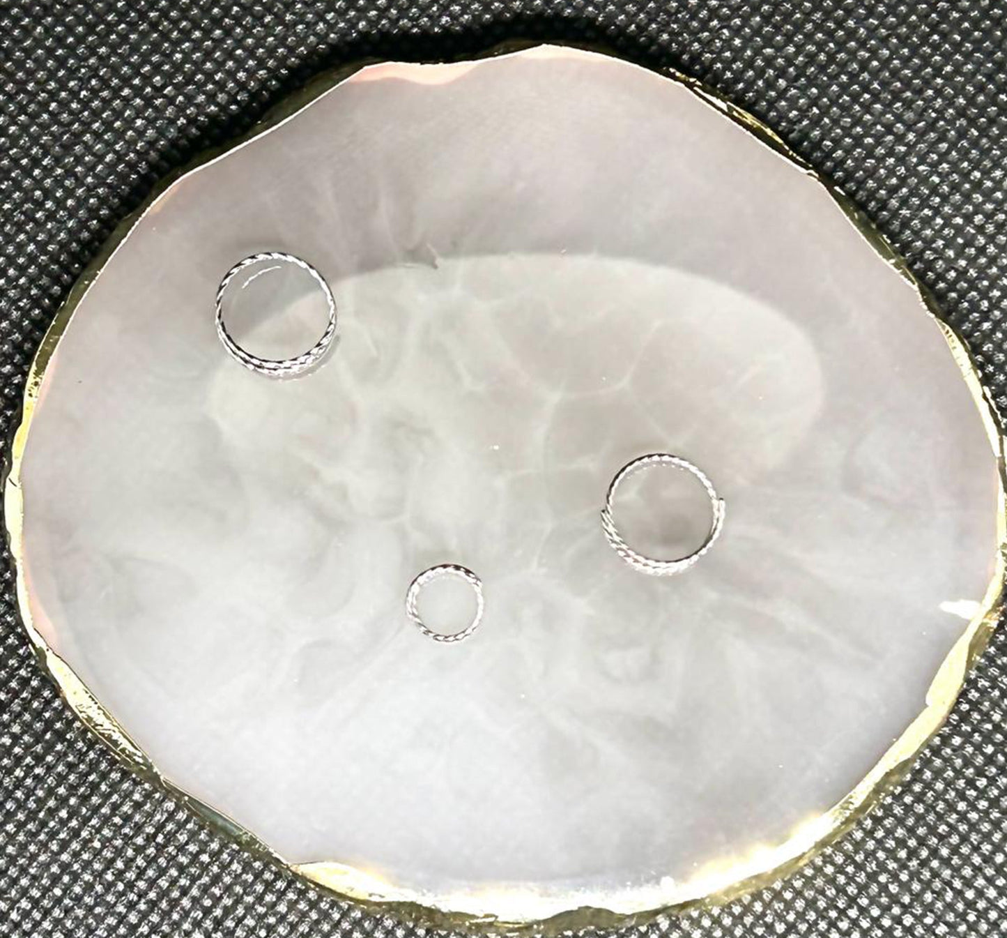 Salvatori Paris Twisted Spiral Double Hoop Nose Ring and Nose Piercing