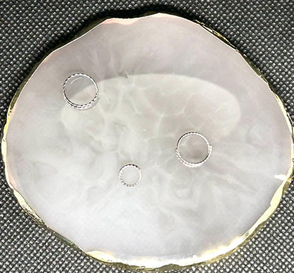 Salvatori Paris Twisted Spiral Double Hoop Nose Ring and Nose Piercing