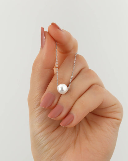 Salvatori Paris Classic Baroque Single Pearl Necklace