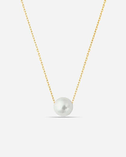 Salvatori Paris Classic Gold Filled Pearl Necklace Gold Filled