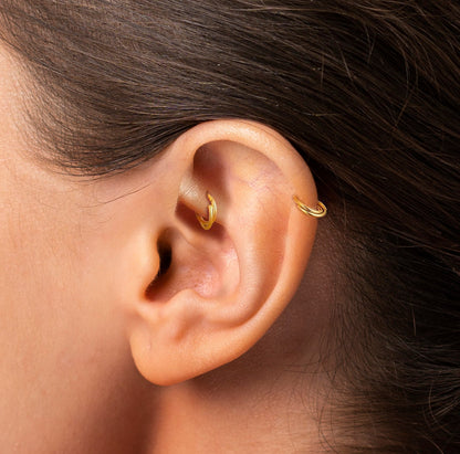 Salvatori Paris Gold Classic Twist Helix Piercing