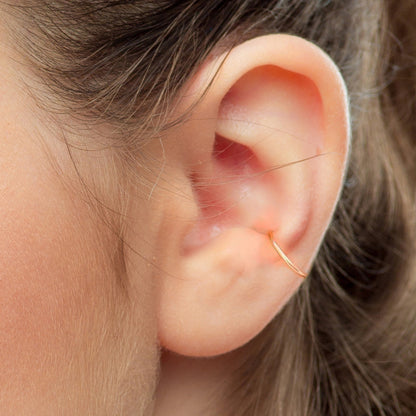Salvatori Paris Classic Conch Piercing and Hoops Ears