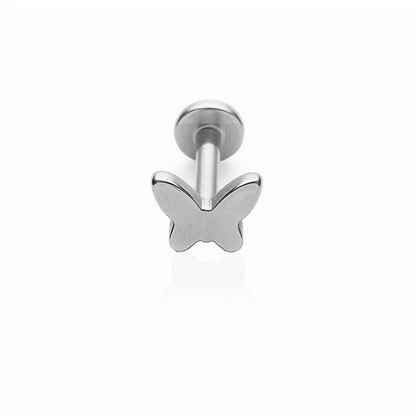 Salvatori Paris Tiny Butterfly Stud Titanium Piercing