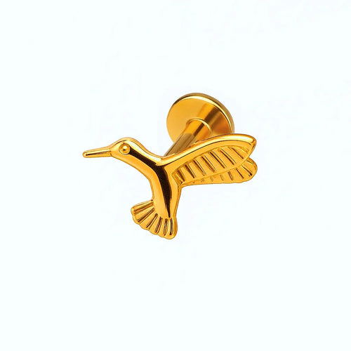 Salvatori Paris Swallow Design Plain Titanium Piercing
