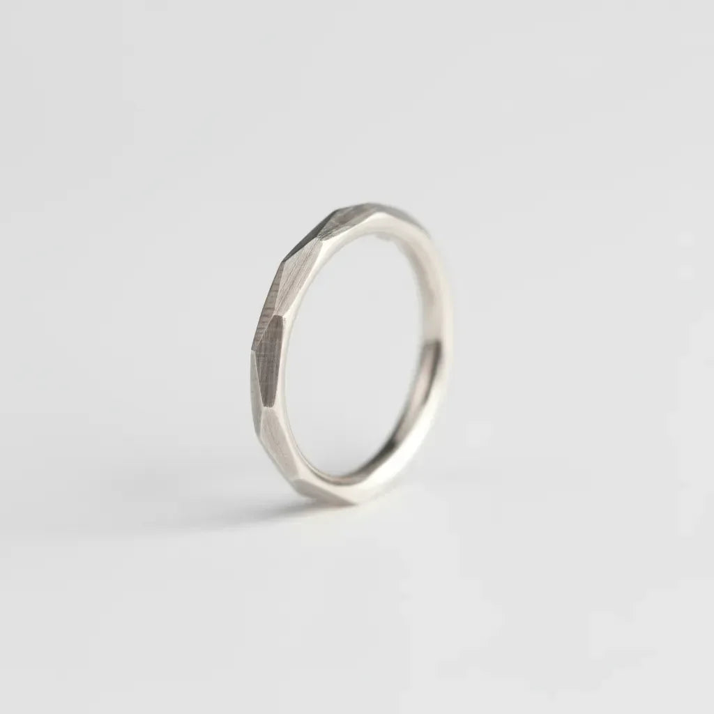 Salvatori Paris Small Faceted Conch Piercing and Septum Piercing
