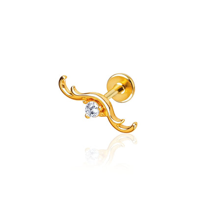 Salvatori Paris Crystal Design Titanium Piercing