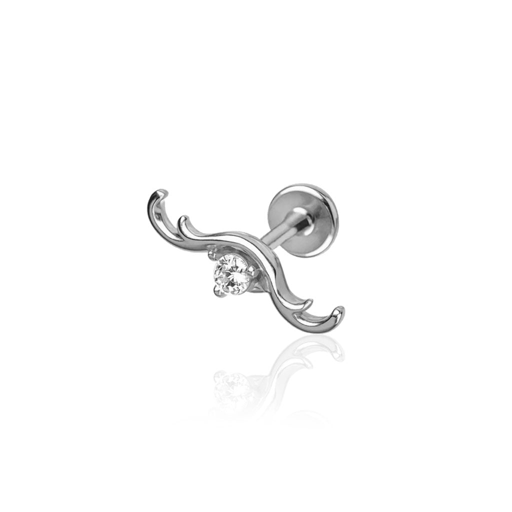 Salvatori Paris Crystal Design Titanium Piercing