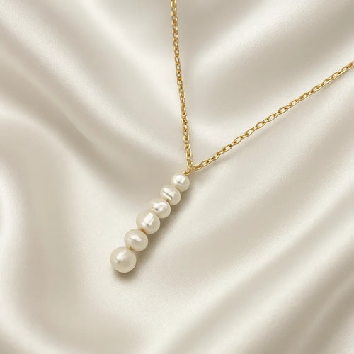 Salvatori Paris Small & Middle Baroque Pearl Choker Necklace