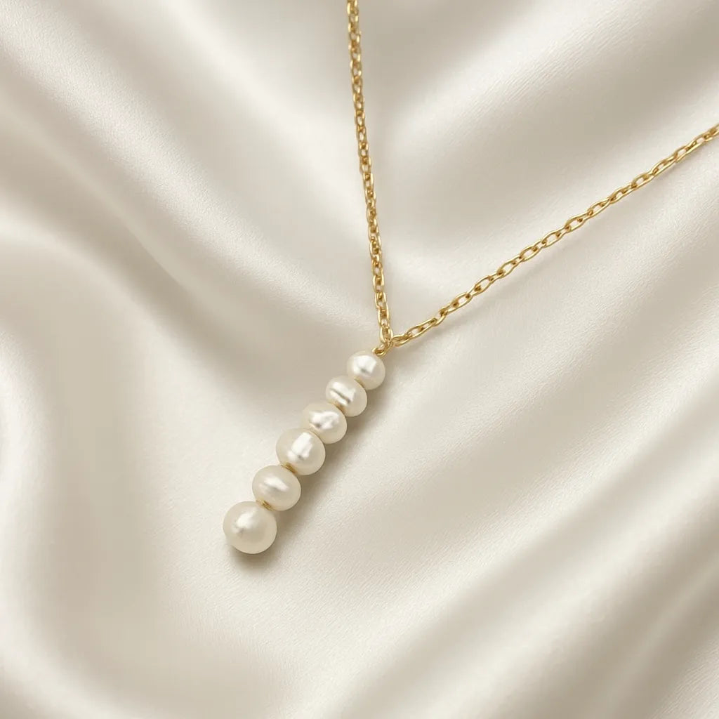 Salvatori Paris Small & Middle Baroque Pearl Choker Necklace