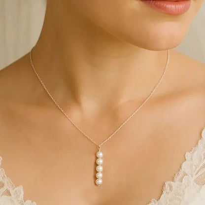 Salvatori Paris Vent Saphir Silver Baroque Pearl Choker Necklace