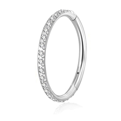 Salvatori Paris Crystal Clicker Classic Helix Piercing