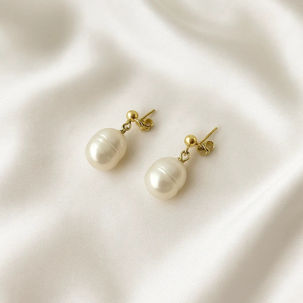 Salvatori Paris Silva Opale Stud Earrings