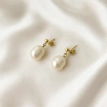 Salvatori Paris Silva Opale Stud Earrings
