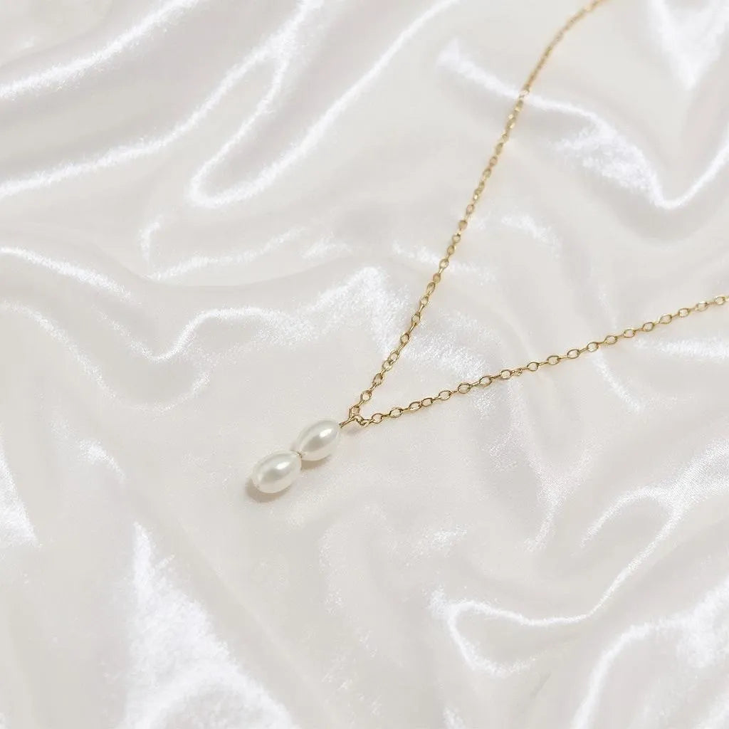 Salvatori Paris Clara Lux Double Baroque Pearl Necklace