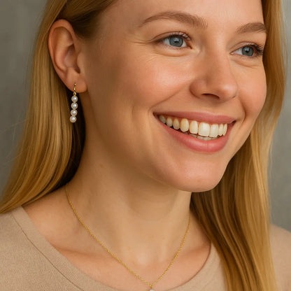 Salvatori Paris Vent Saphir Stud Earrings