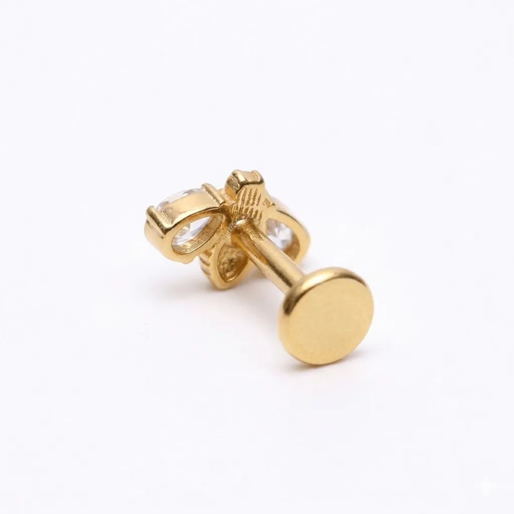 Salvatori Paris Crystal Bee Tragus Piercing