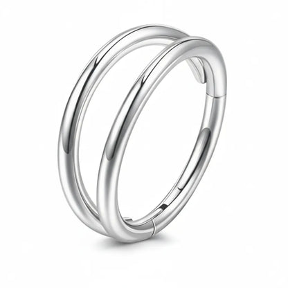 Salvatori Paris Classic Double Helix Piercing and Clicker
