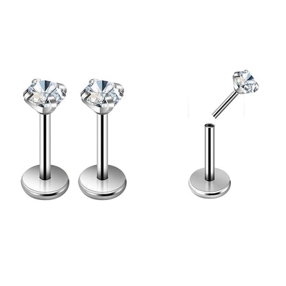 Salvatori Paris Classic Labret Stud Piercing 2 Piece
