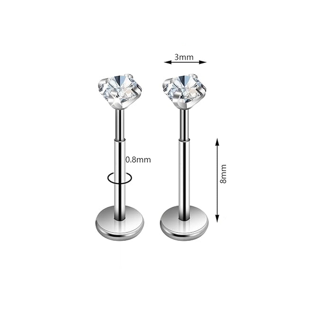 Salvatori Paris Classic Labret Stud Piercing 2 Piece