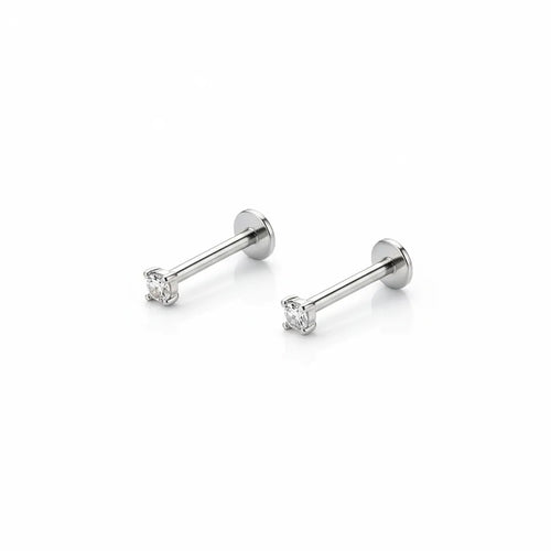 Salvatori Paris Classic Labret Stud Piercing 2 Piece