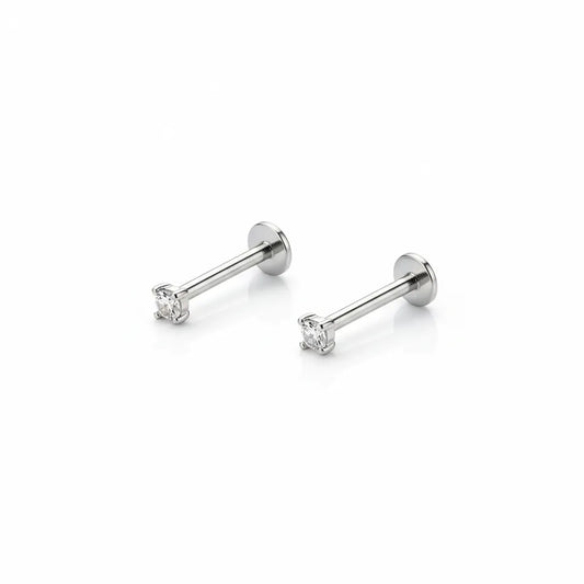 Salvatori Paris Classic Labret Stud Piercing 2 Piece