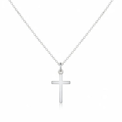 Salvatori Paris Sterling Silver Cross Pendant Necklace