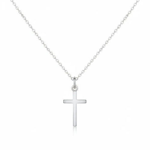 Salvatori Paris Sterling Silver Cross Pendant Necklace
