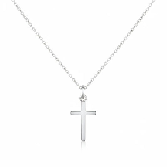 Salvatori Paris Sterling Silver Cross Pendant Necklace