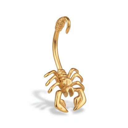 Salvatori Paris Surgical Steel Scorpion Belly Bar