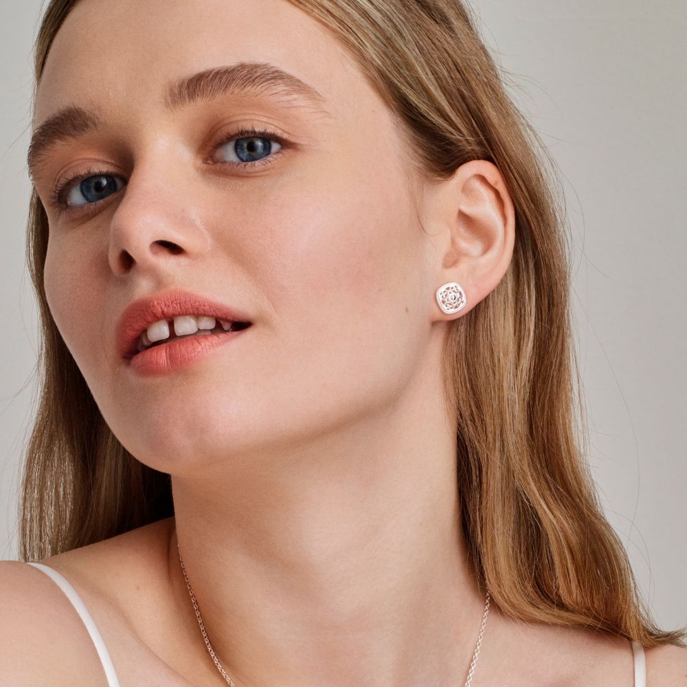 Kalevala Filigree earrings, silver, Kalevala Originals