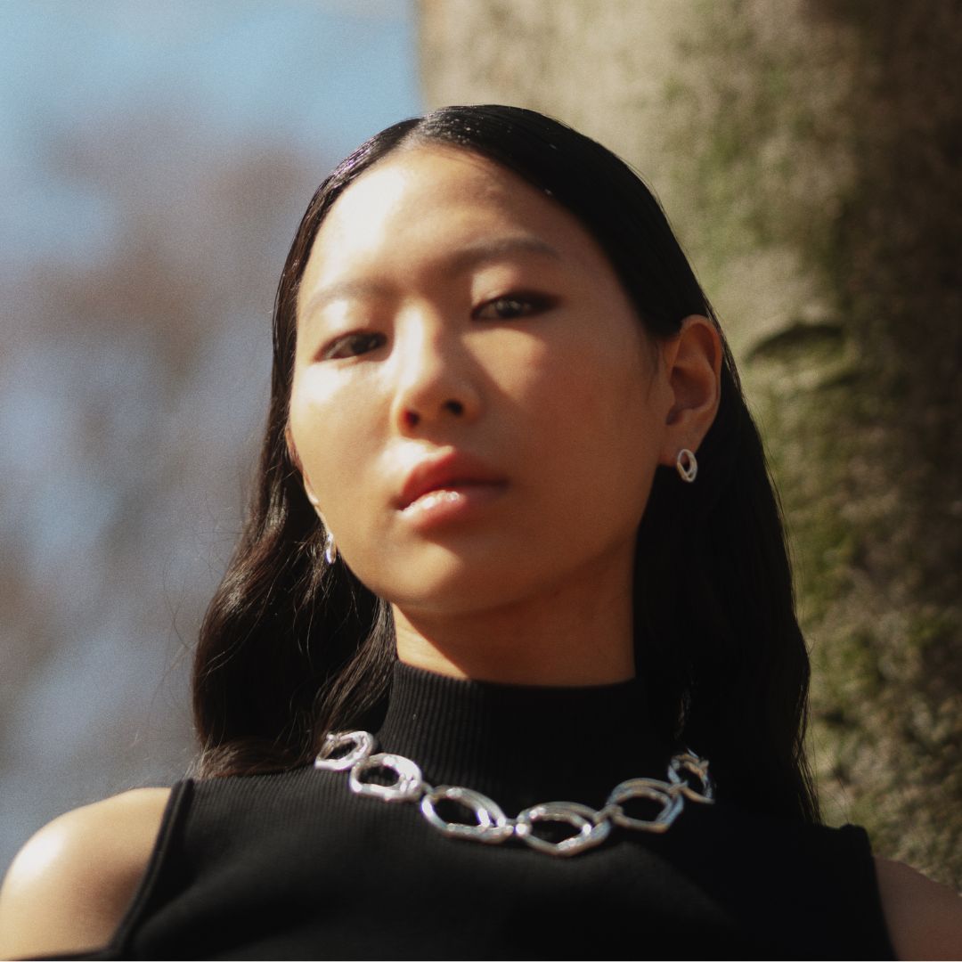 Kalevala Männyt Stud Earrings, Silver, 261001100T