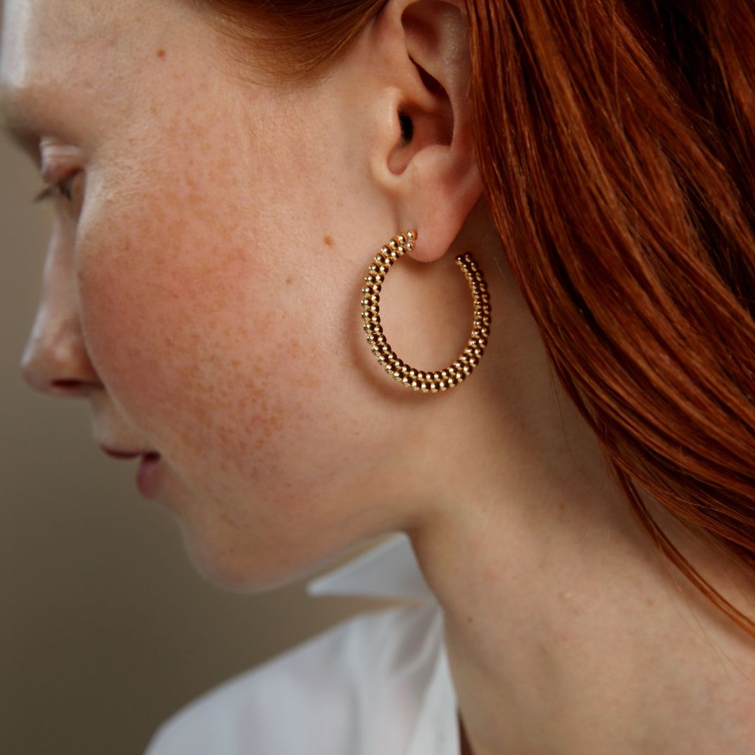 Kalevala Circle of Light, Three Pair of Earrings Gift Set, Bronze, Kalevala Modern