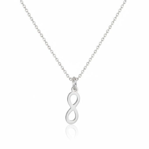 Salvatori Paris Forever Love Sterling Silver Infinity Necklace
