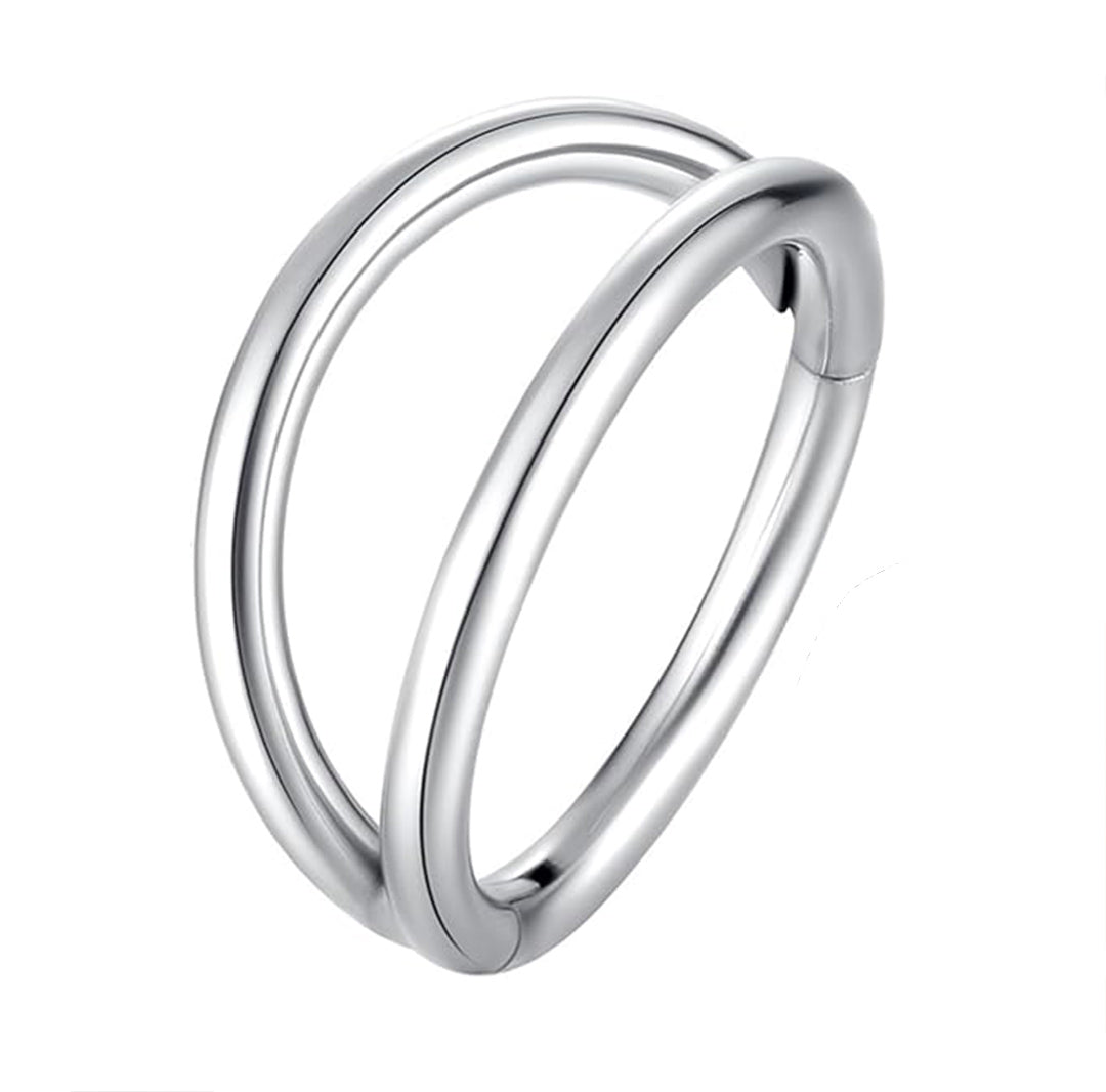Salvatori Paris Classic Clicker Double Rook Piercing