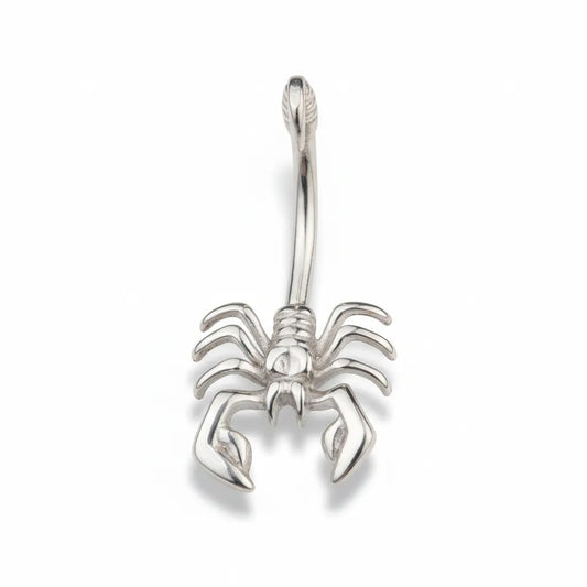 Salvatori Paris Surgical Steel Scorpion Belly Bar