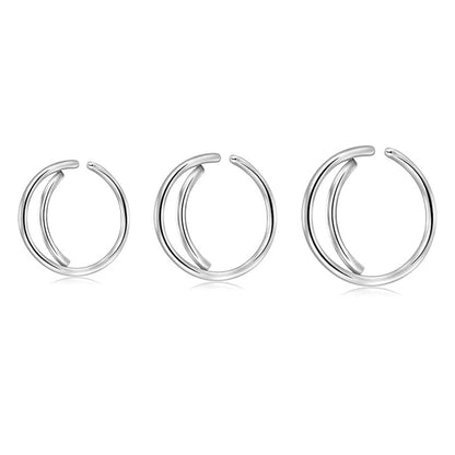 Salvatori Paris Moon Nose Ring Hoops Ears and Nose Piercing