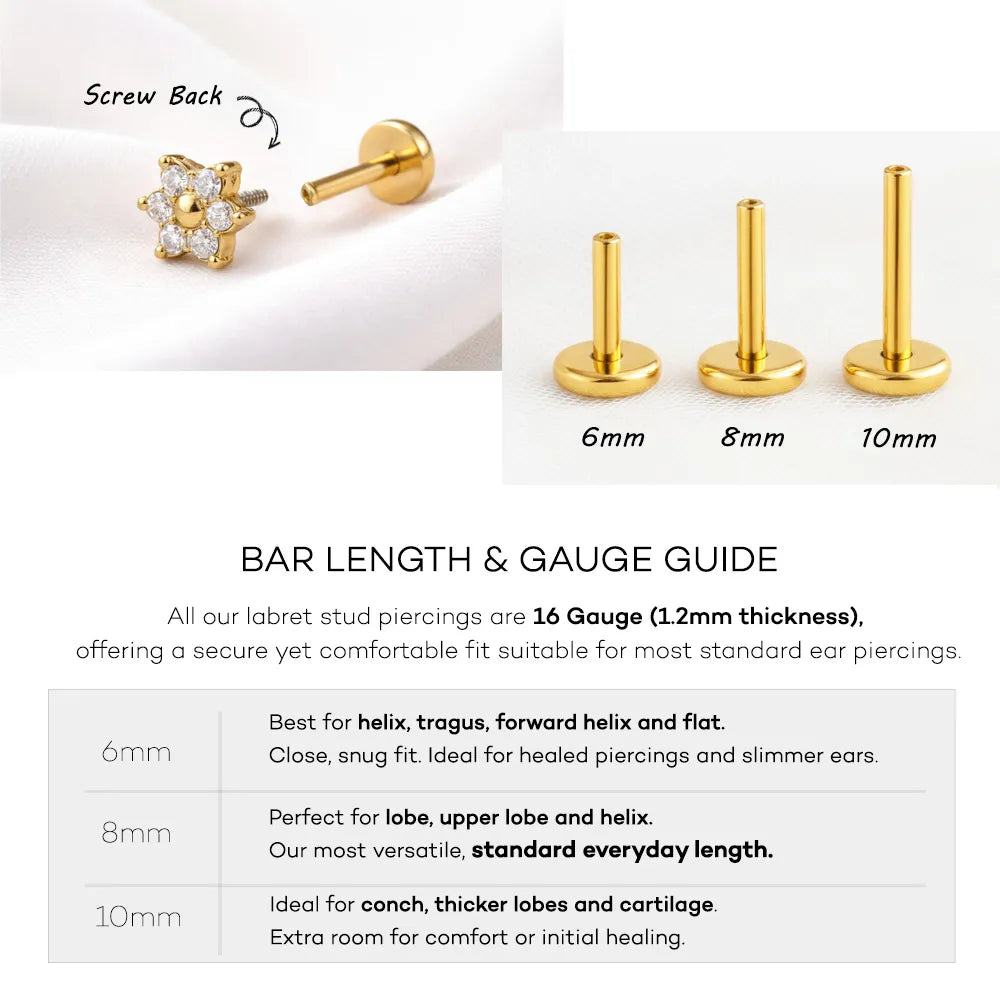 Salvatori Paris Dog Paw Tragus Piercing