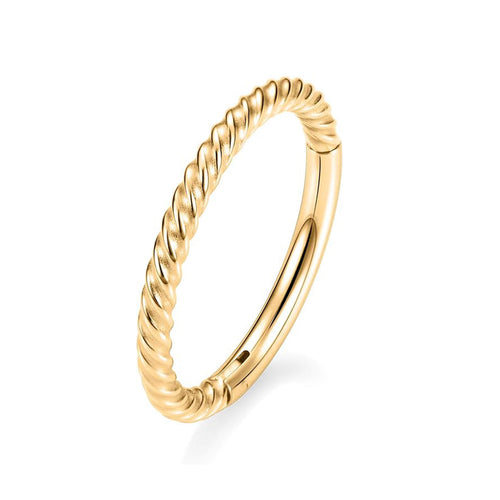 Salvatori Paris Twisted Clicker Tragus Piercing Hoop Earring