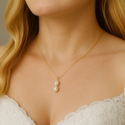 Salvatori Paris Clara Lux Double Baroque Pearl Necklace
