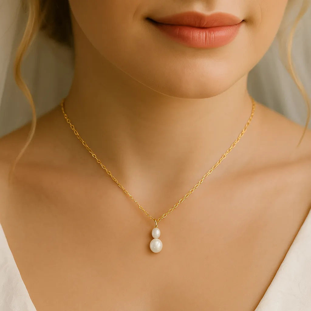 Salvatori Paris Beth Baroque Pearl Necklace