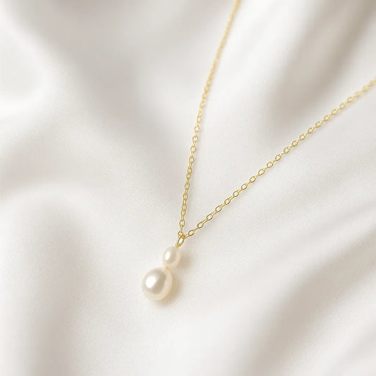 Salvatori Paris Beth Baroque Pearl Necklace
