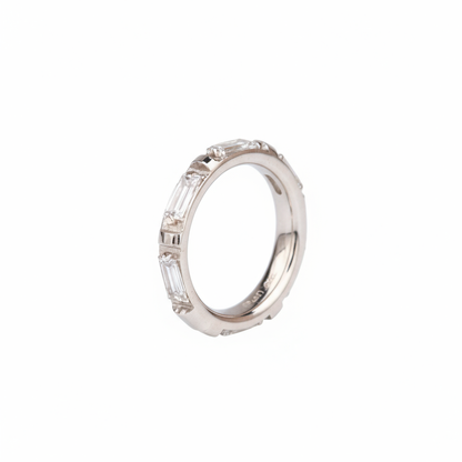 Salvatori Paris Helix Earring with Clear Gemstones Septum Piercing