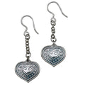 Kalevala Eura Heart Earrings silver