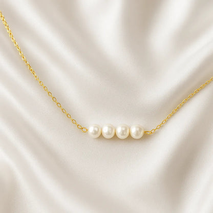 Salvatori Paris Vent Saphir Tiny Baroque Pearl Necklace