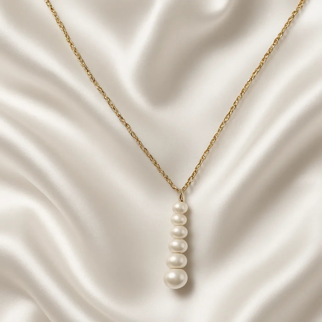 Salvatori Paris Small & Middle Baroque Pearl Choker Necklace