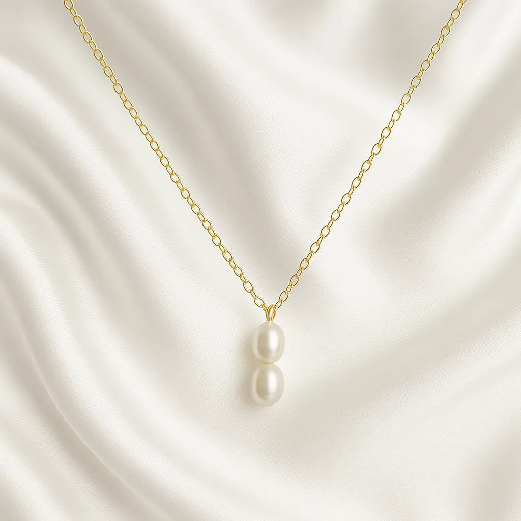 Salvatori Paris Clara Lux Double Baroque Pearl Necklace