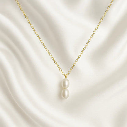 Salvatori Paris Clara Lux Double Baroque Pearl Necklace