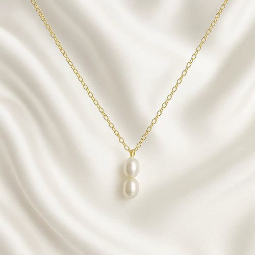 Salvatori Paris Clara Lux Double Baroque Pearl Necklace