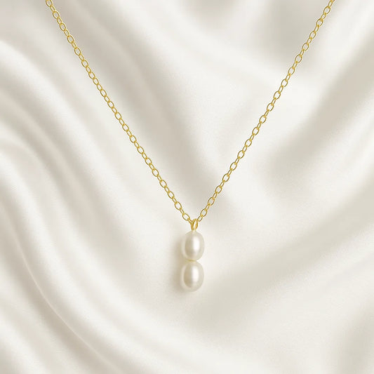 Salvatori Paris Clara Lux Double Baroque Pearl Necklace