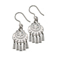 Kalevala Moon Goddess Earrings, silver, Kalevala Originals